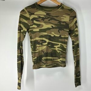 Urban Outfitters BDG Camouflage Long Sleeve Tee